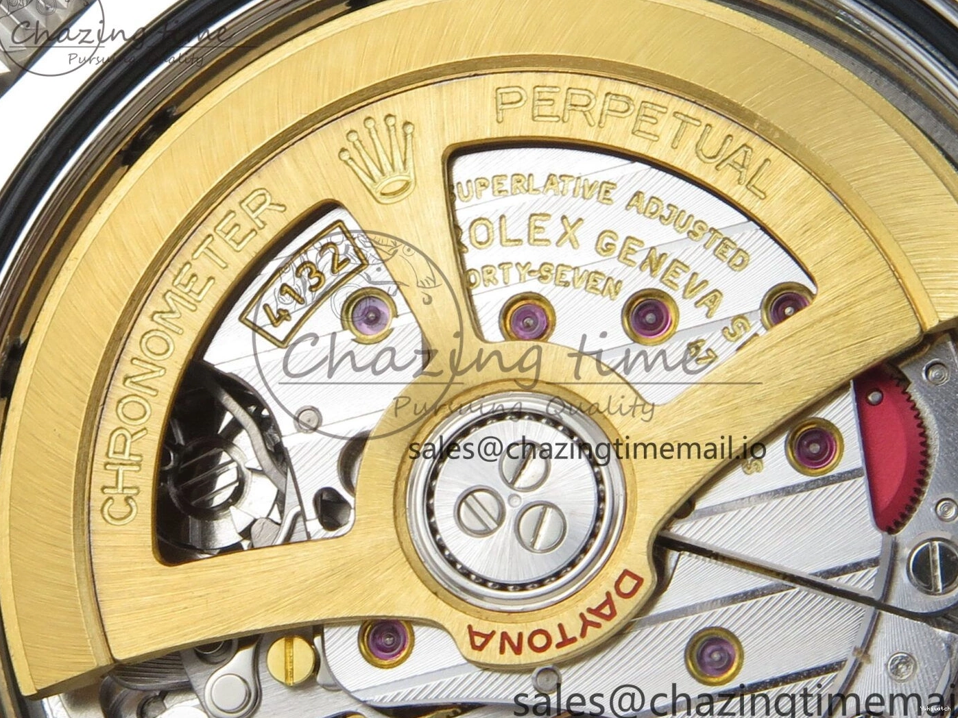 on SH4132 1:1 126529 THBF Daytona Edition Le Mans Best SS Bracelet 904L 0521